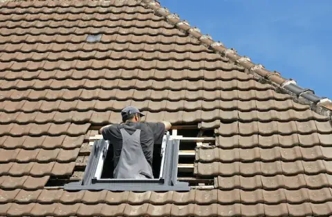 Pose de velux - Champagne Mouton